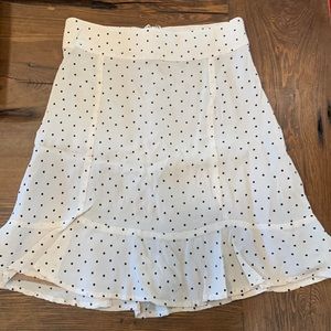For Love & Lemons polka dot skirt